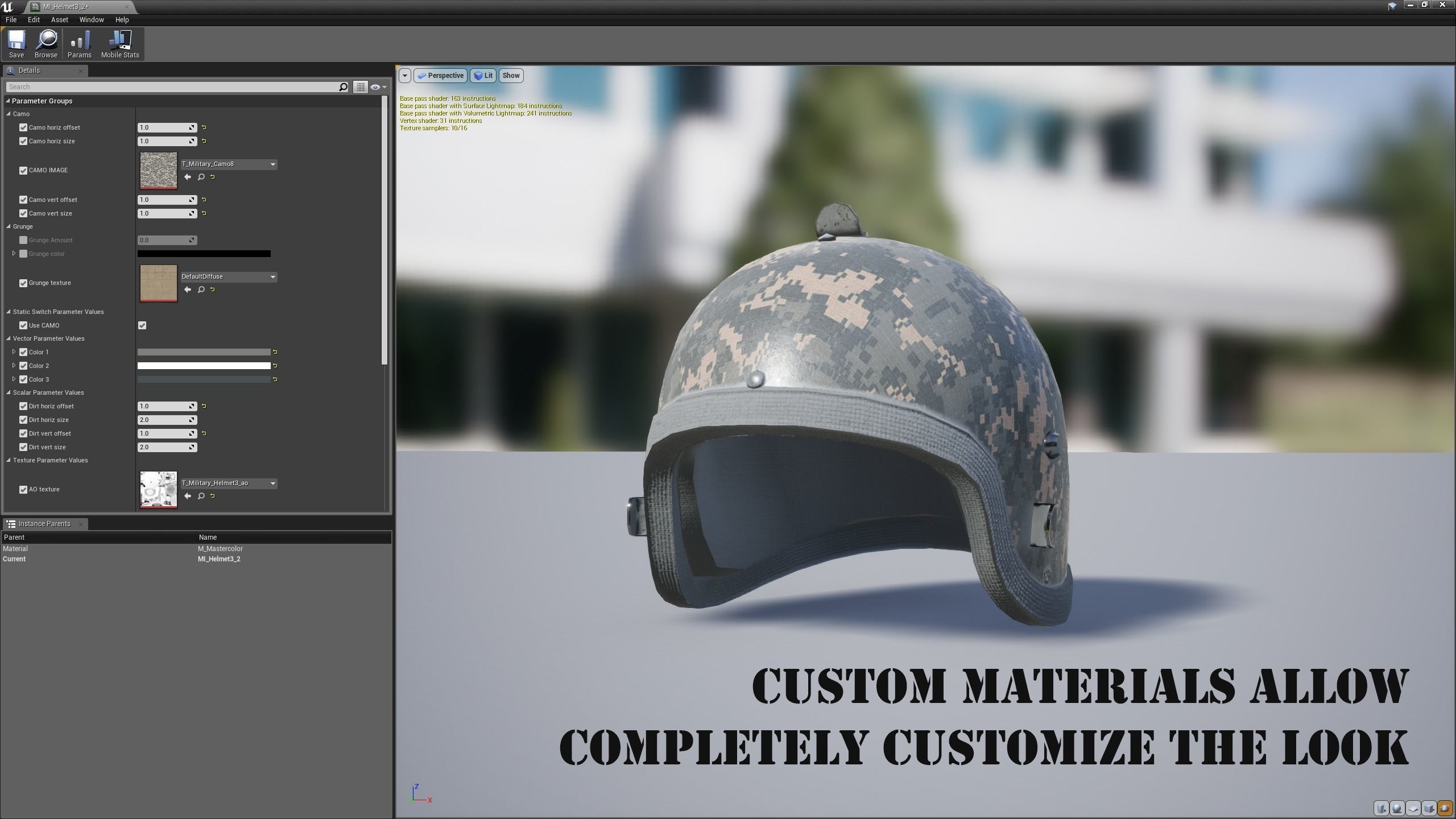 Modular military character 2 Low-poly 3D model_27