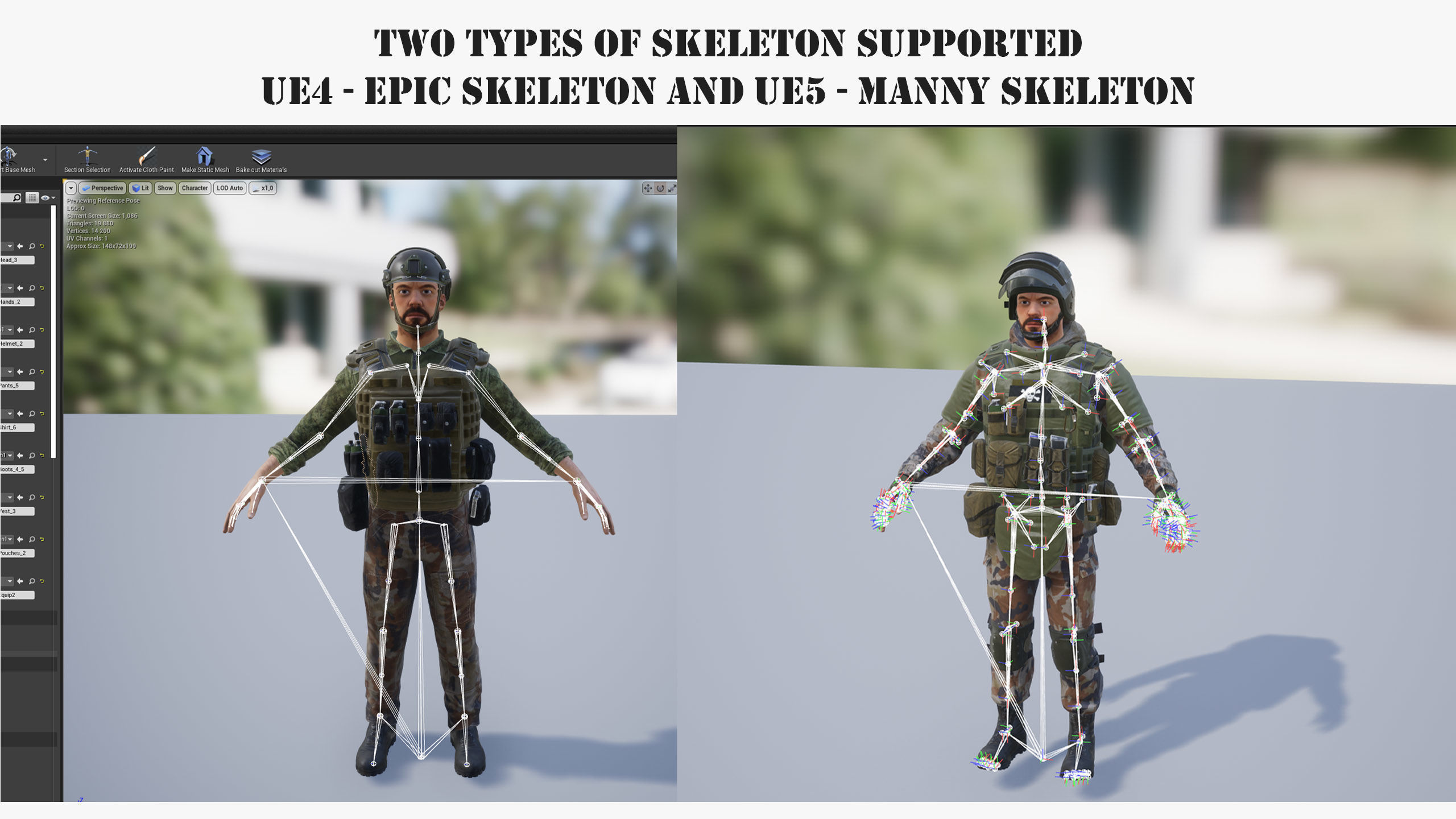 Modular military character 2 Low-poly 3D model_12