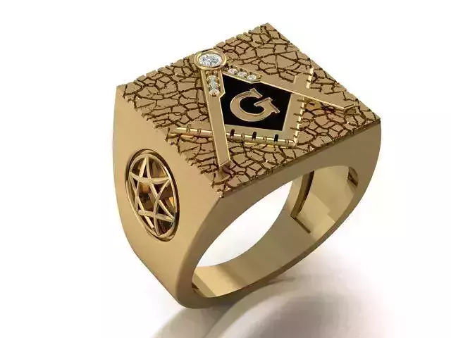 men ring 3D print model