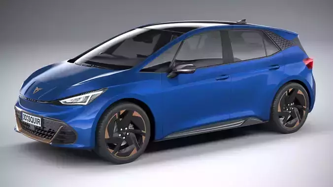 Cupra Born 2022 3D model