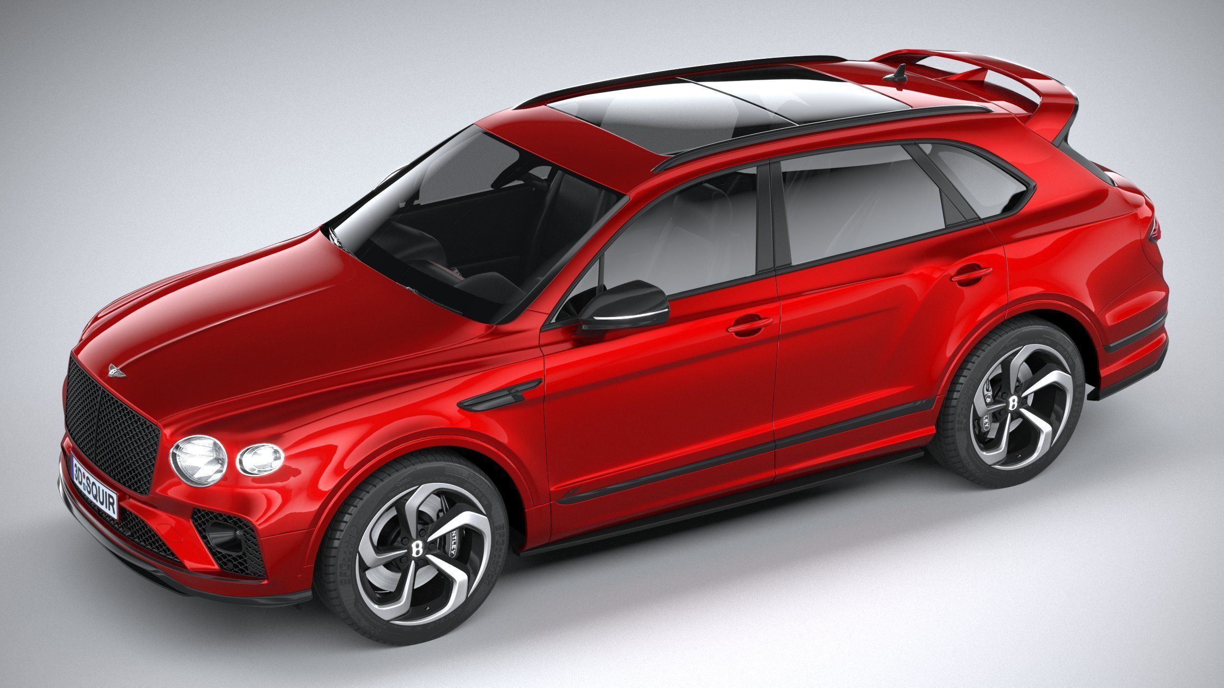 Bentley Bentayga S 2022 3D model_7