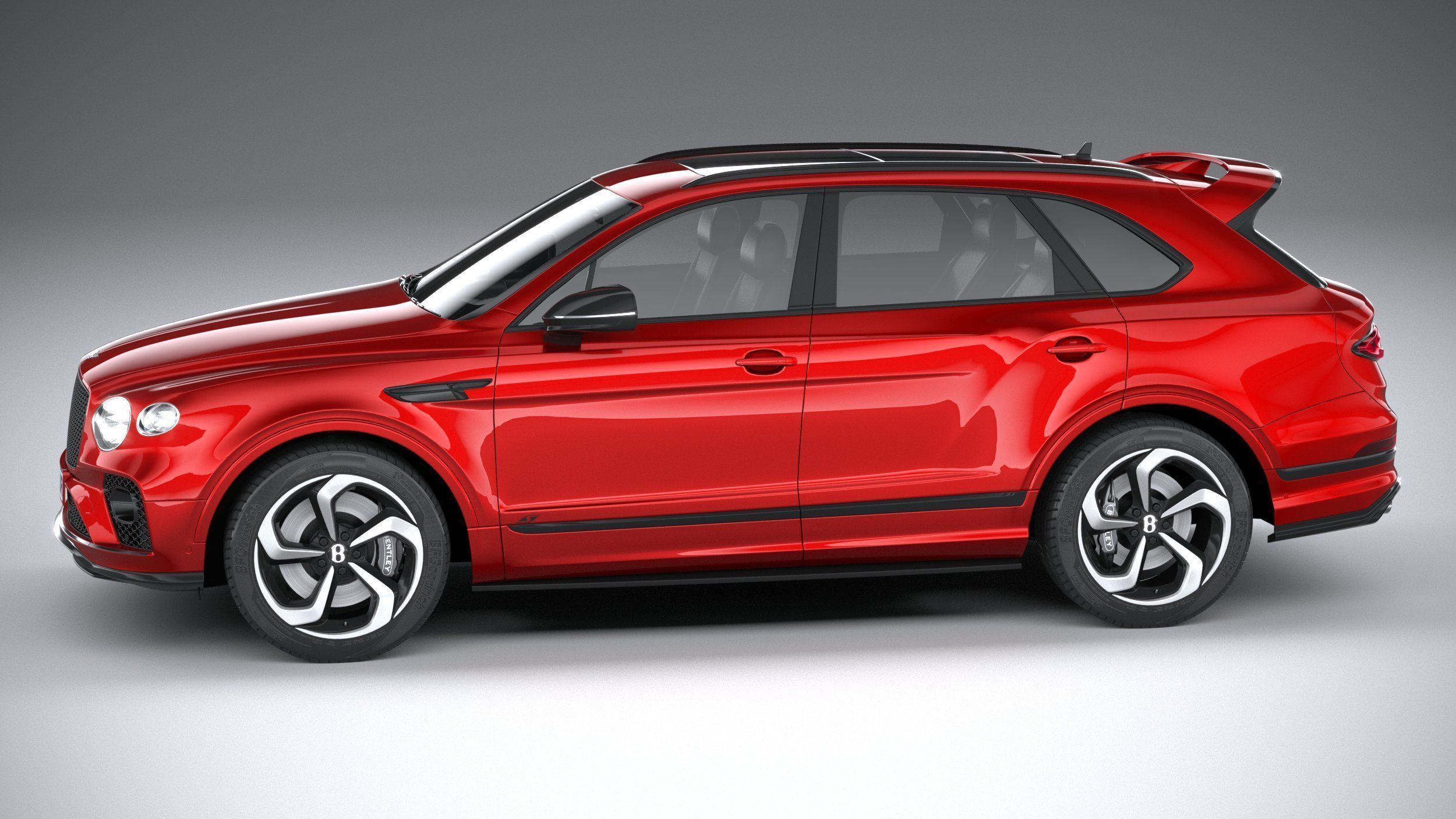Bentley Bentayga S 2022 3D model_8