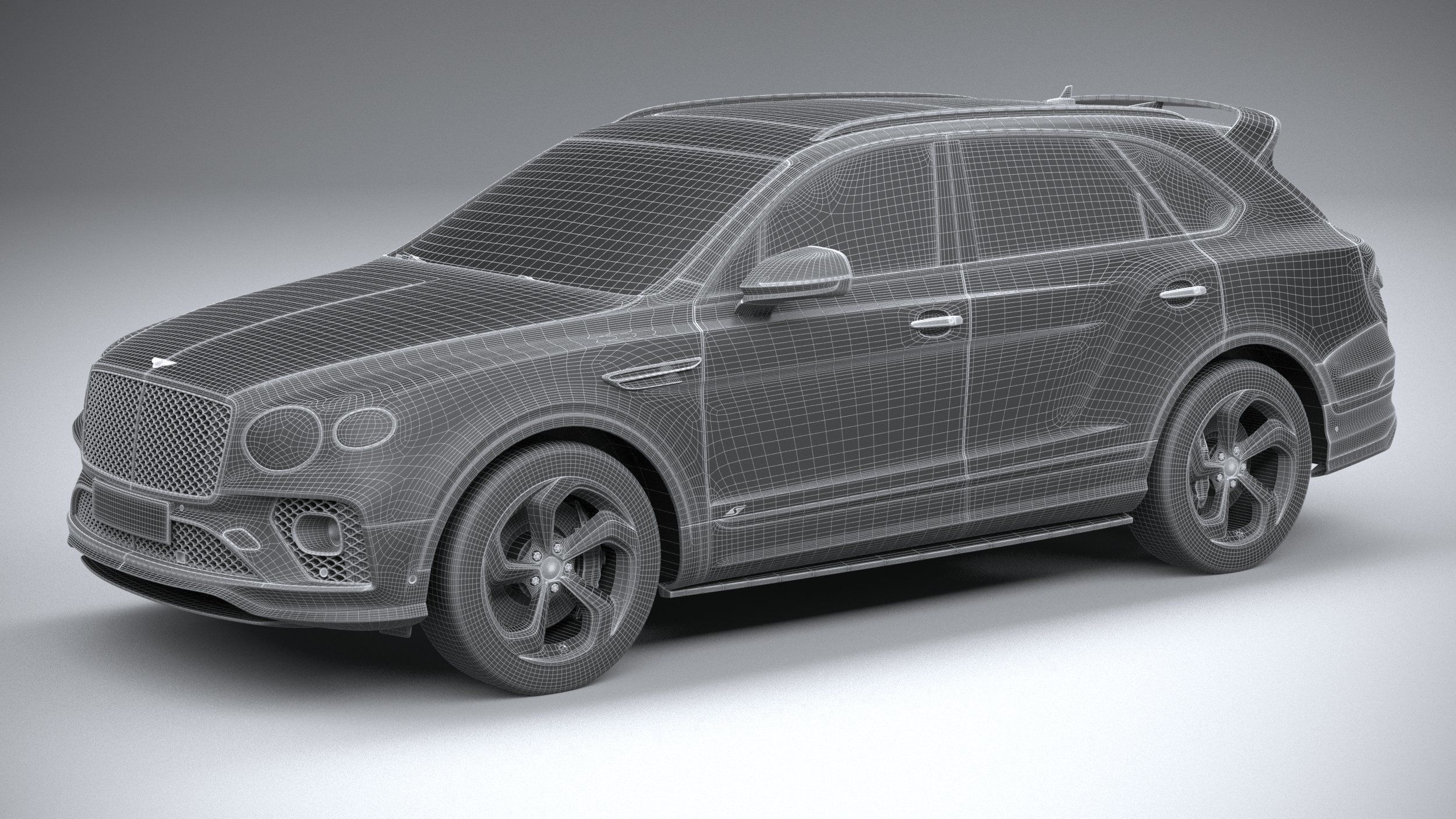 Bentley Bentayga S 2022 3D model_26