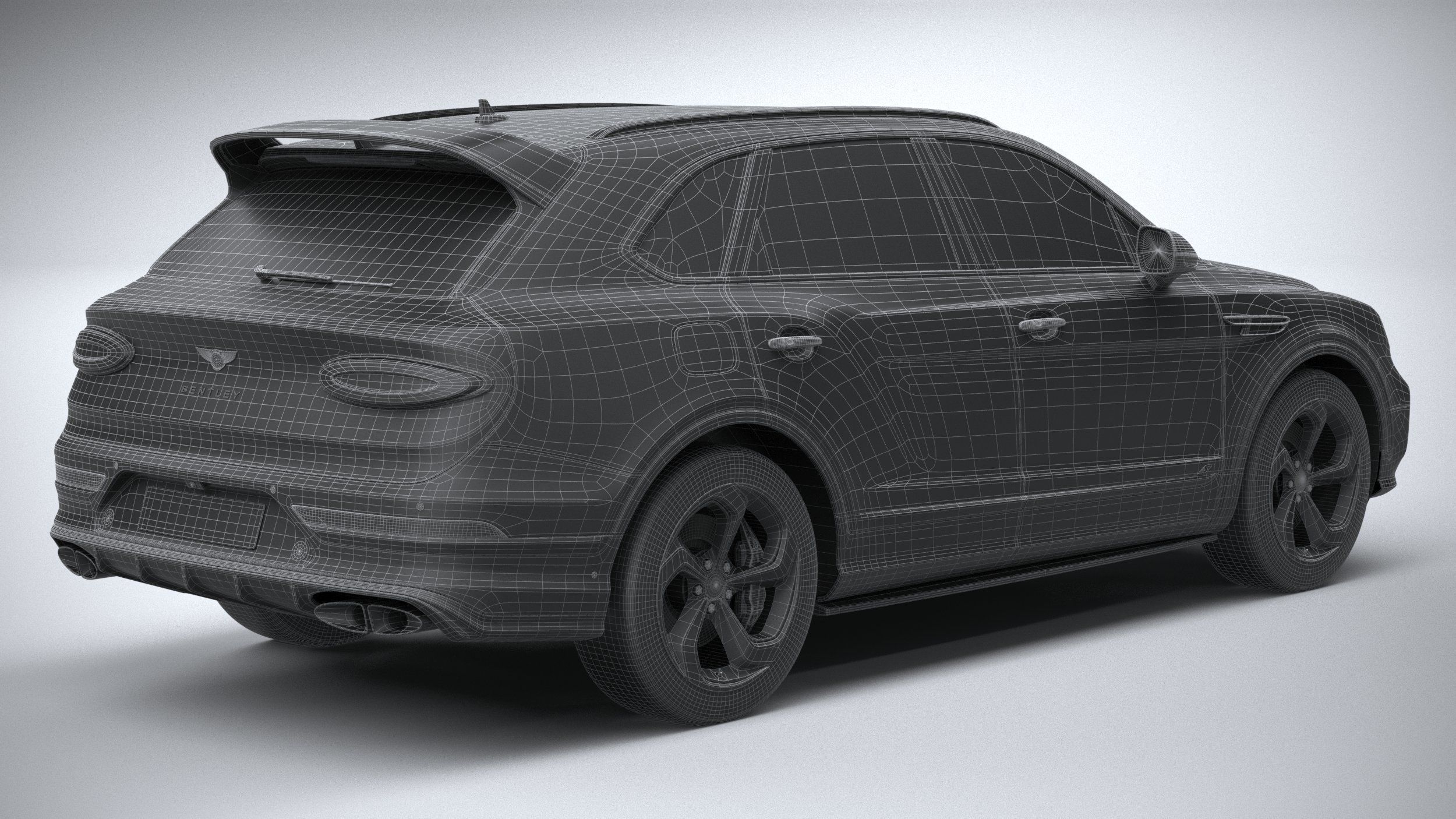 Bentley Bentayga S 2022 3D model_29
