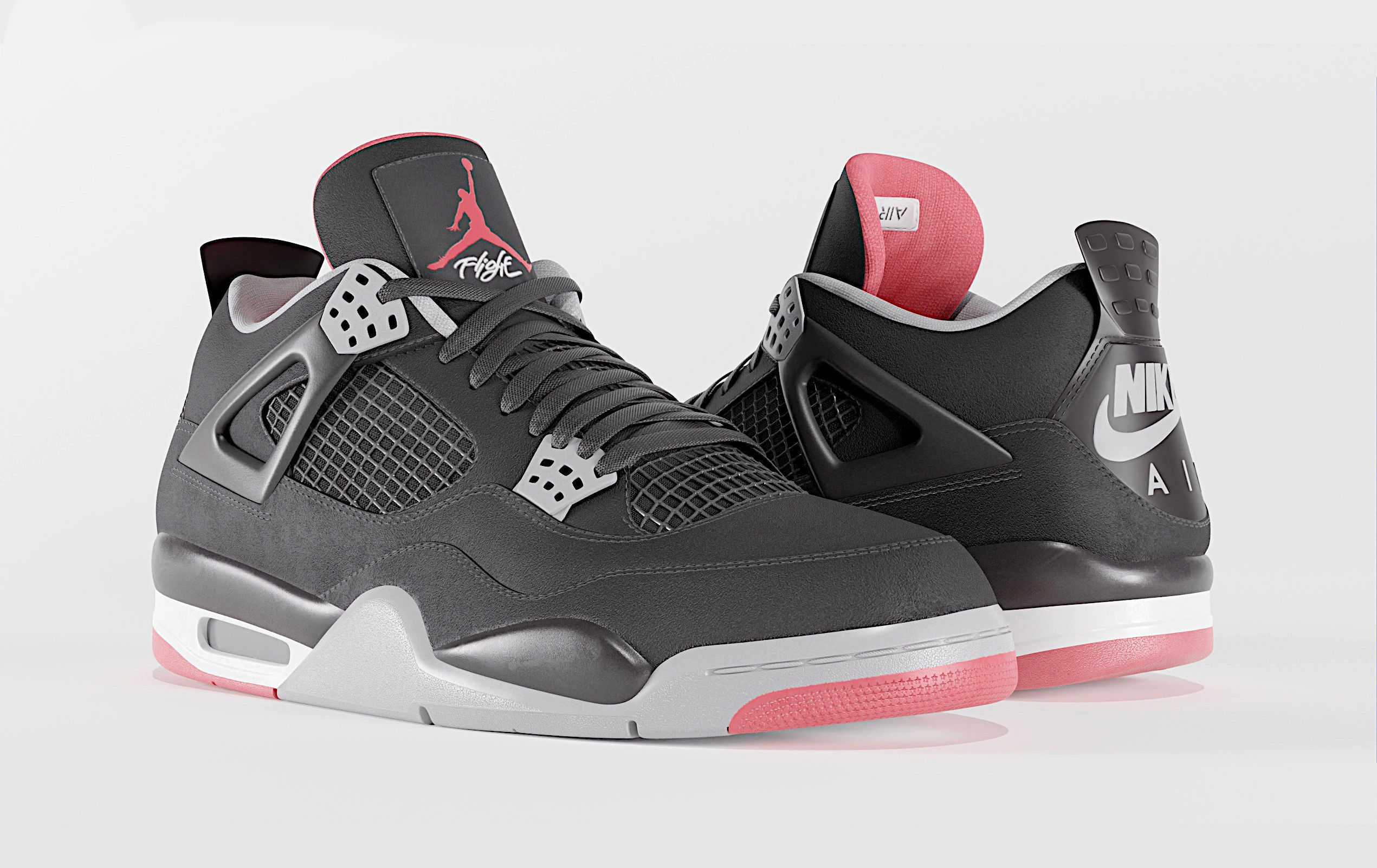 Air Jordan 4 Legacy Pack  3D Model Collection_1