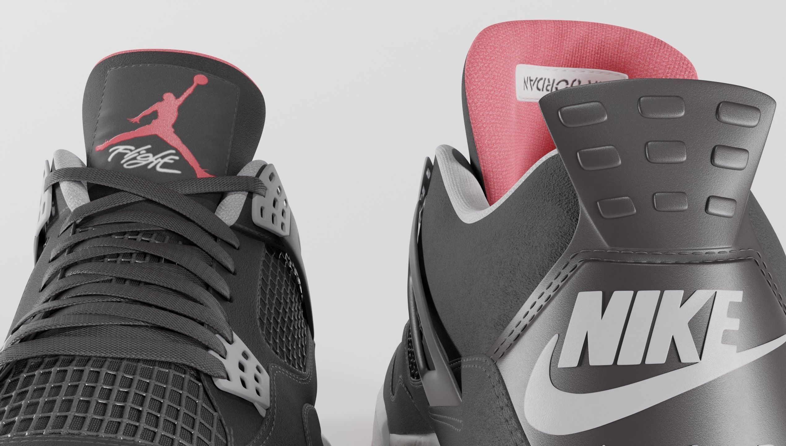 Air Jordan 4 Legacy Pack  3D Model Collection_19