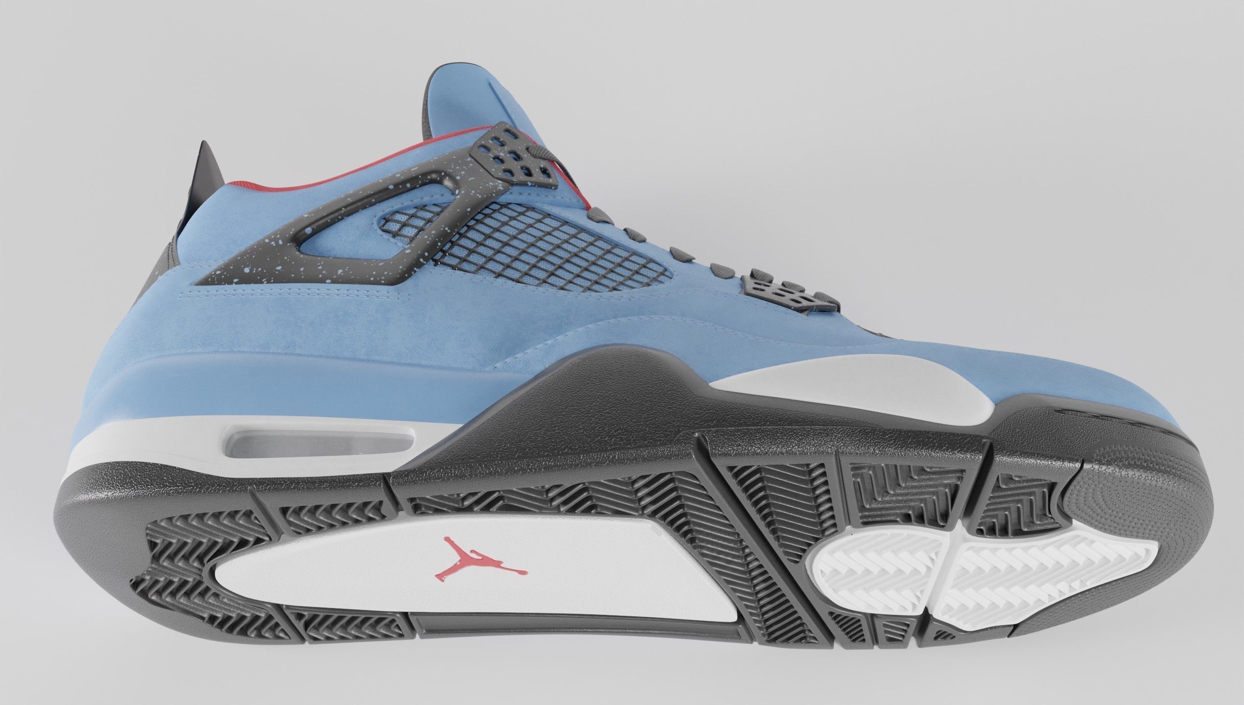 Air Jordan 4 Legacy Pack  3D Model Collection_11