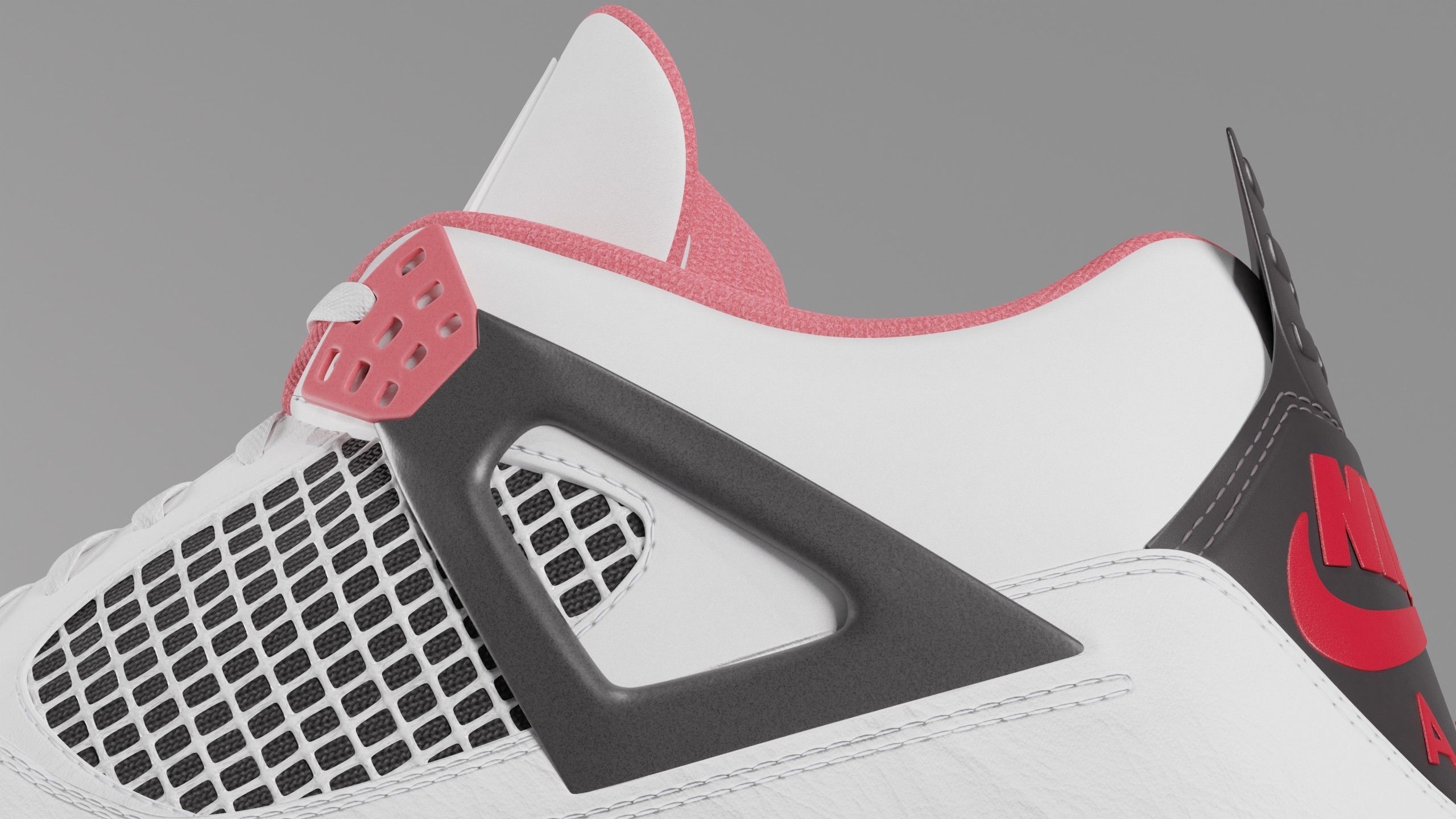 Air Jordan 4 Legacy Pack  3D Model Collection_27