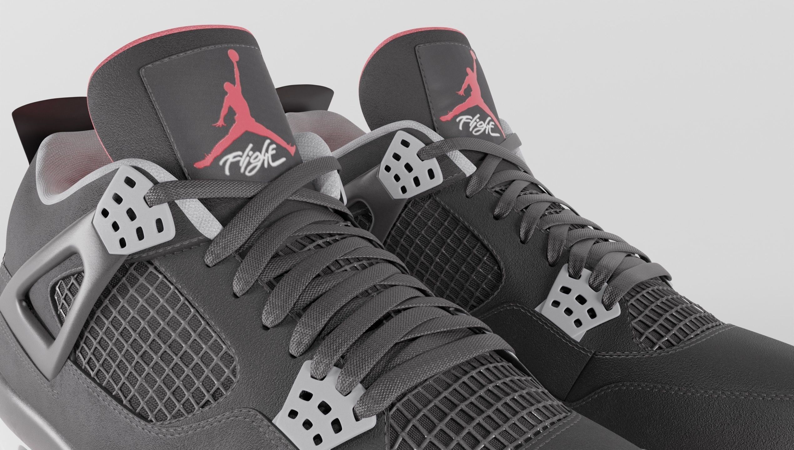 Air Jordan 4 Legacy Pack  3D Model Collection_23