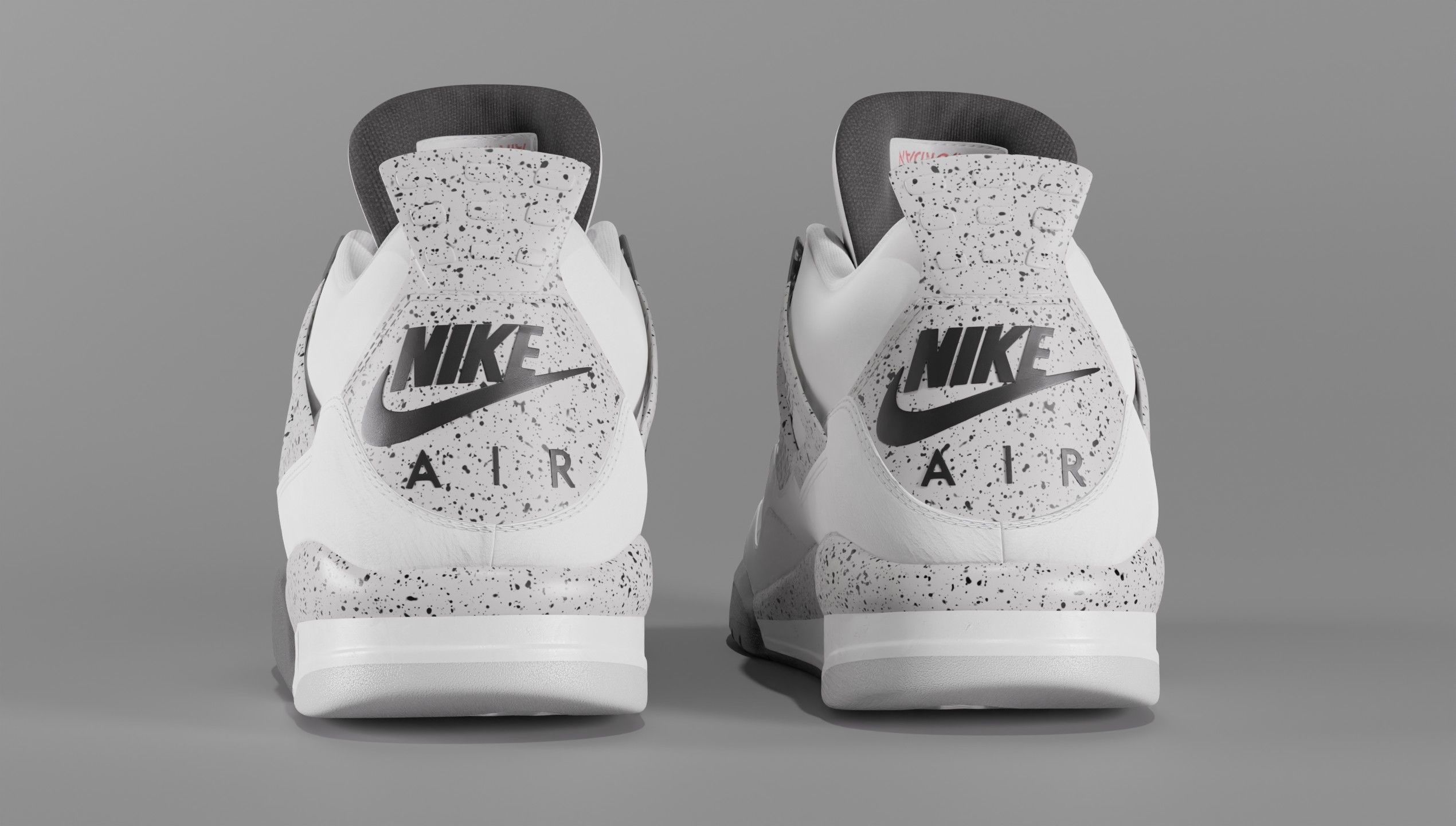 Air Jordan 4 Legacy Pack  3D Model Collection_25