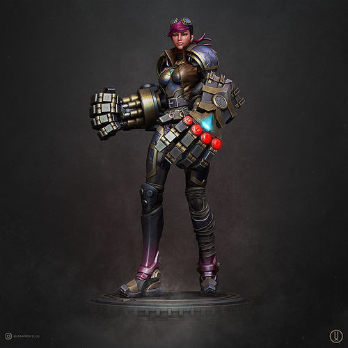 VI - League of Legends 3D print model