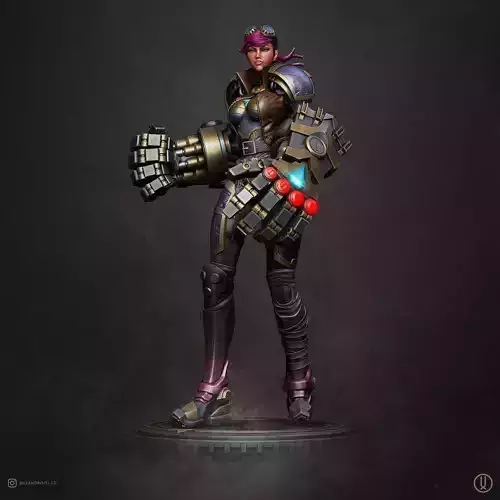 VI - League of Legends 3D print model