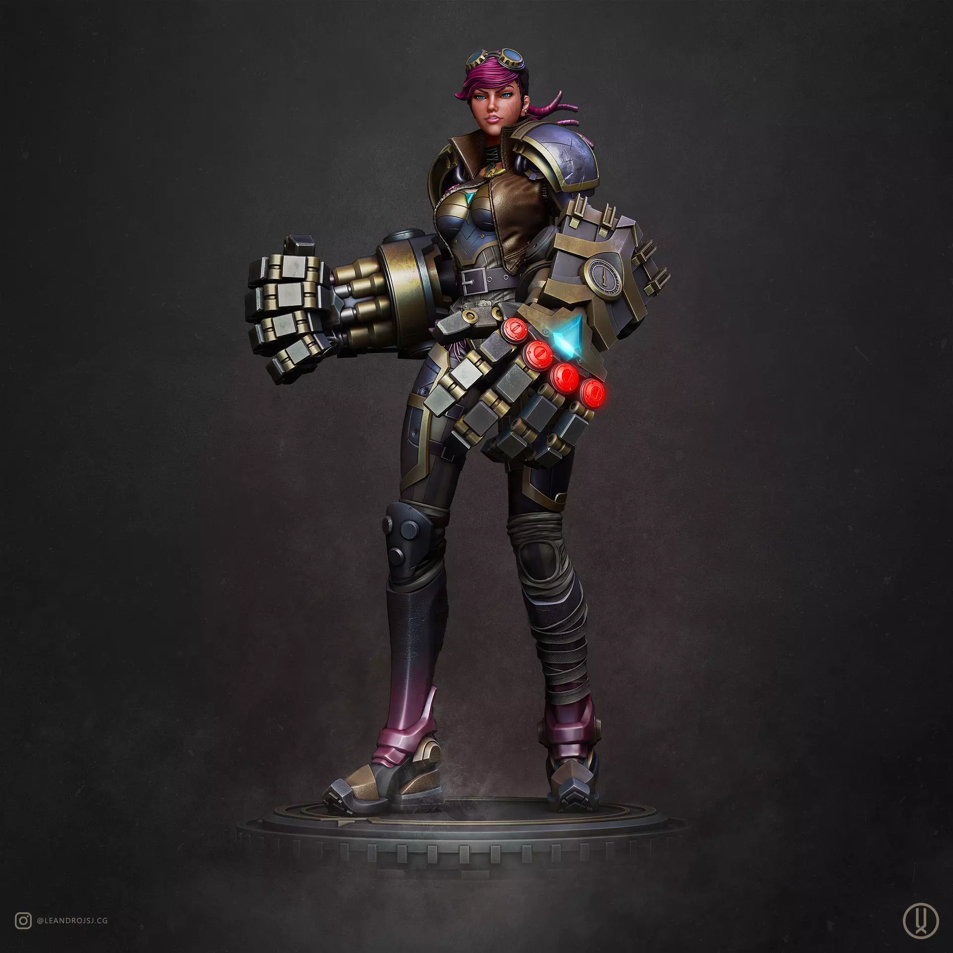 VI - League of Legends 3D print model_0