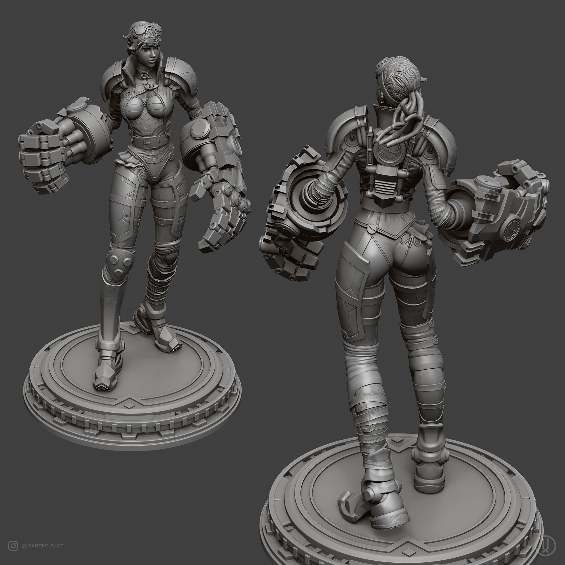 VI - League of Legends 3D print model_11
