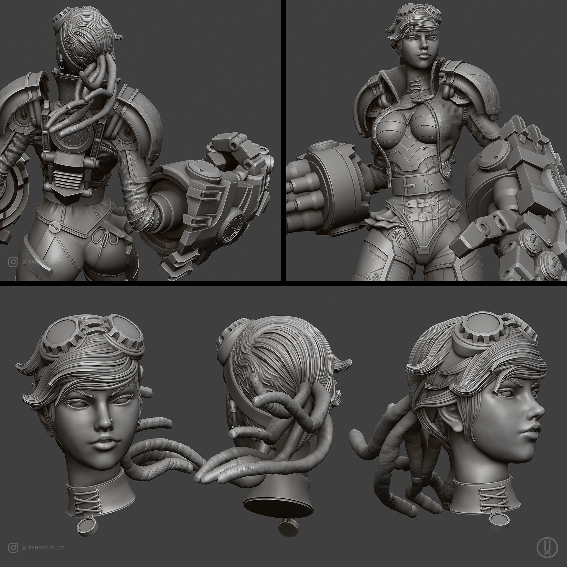 VI - League of Legends 3D print model_13