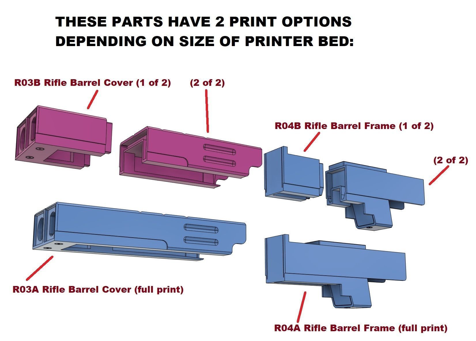 Major West Assembling Pistol Rifle Lost in Space 1998 3D print model_10
