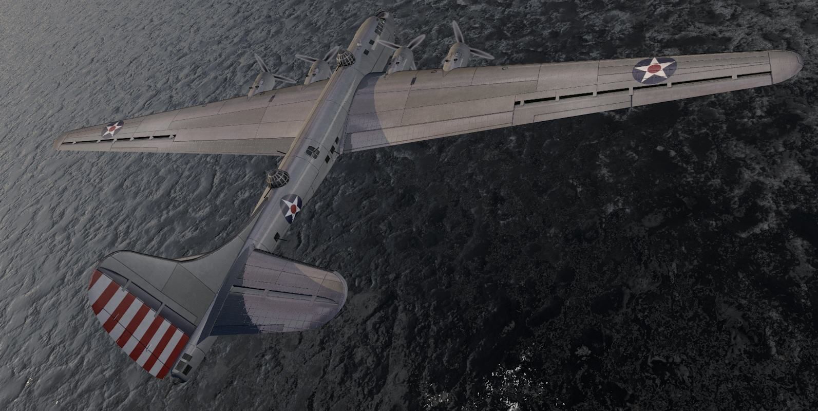 Douglas XB-19 Behemoth 3D model_9