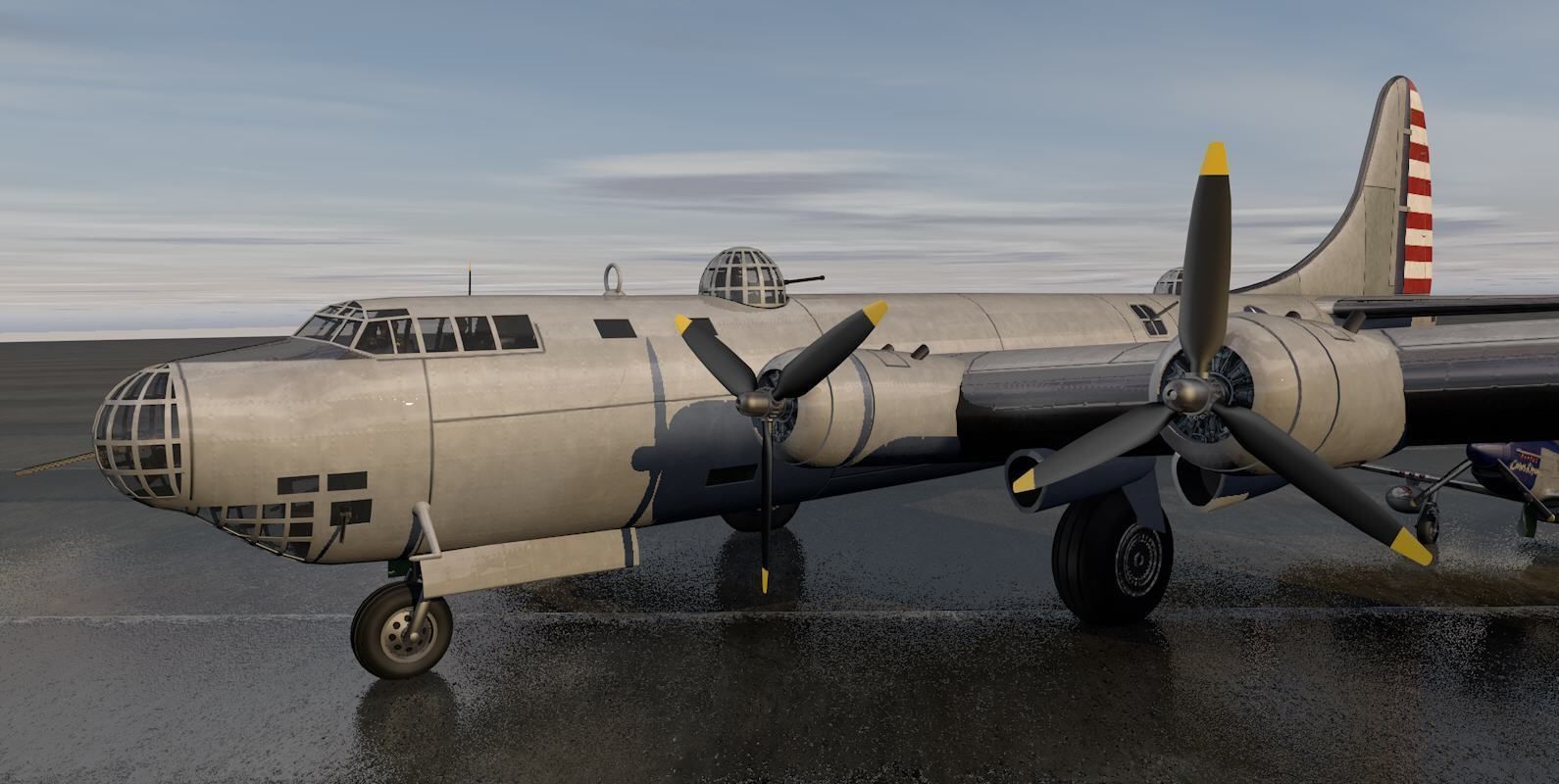 Douglas XB-19 Behemoth 3D model_6