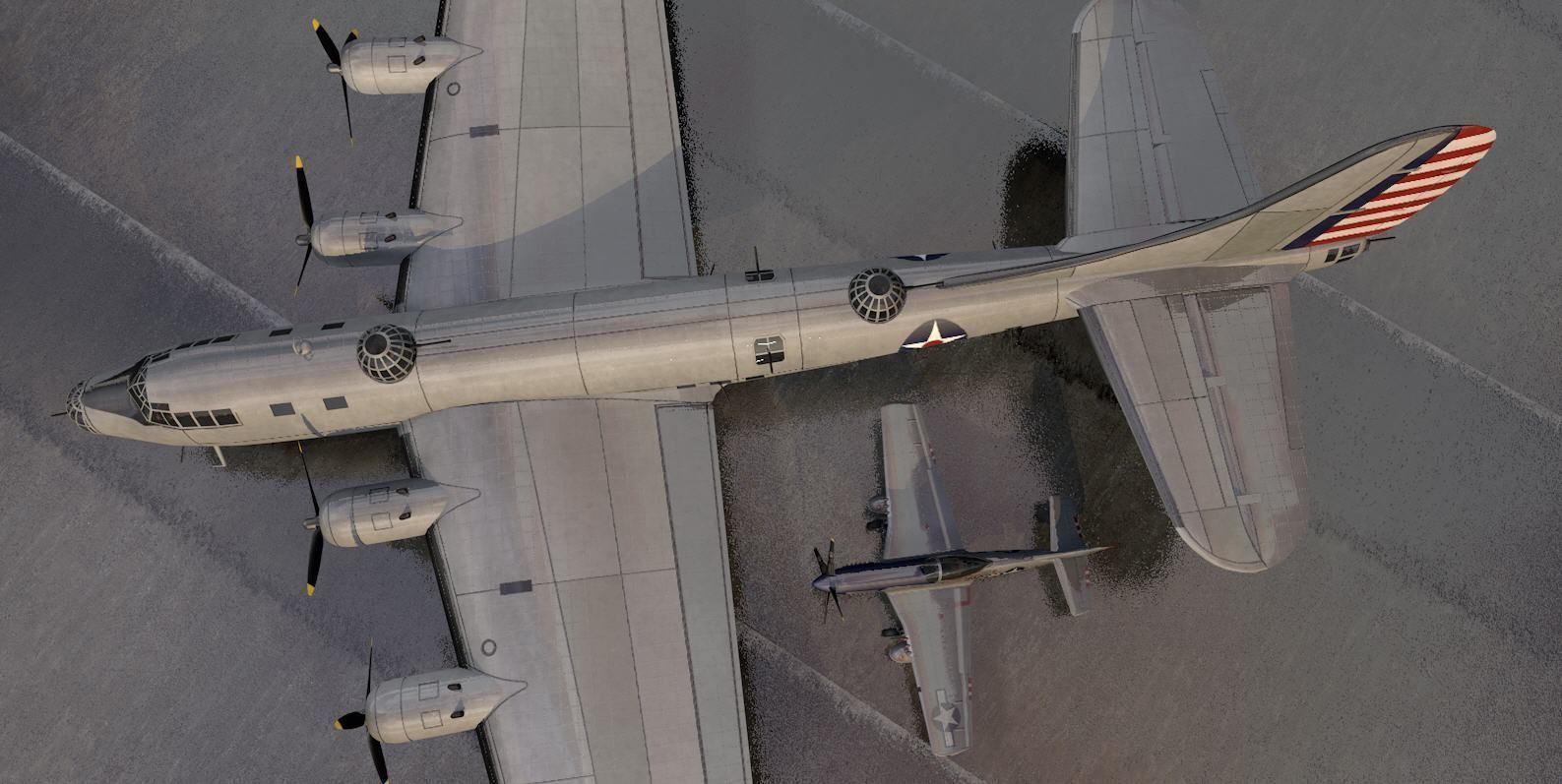 Douglas XB-19 Behemoth 3D model_5