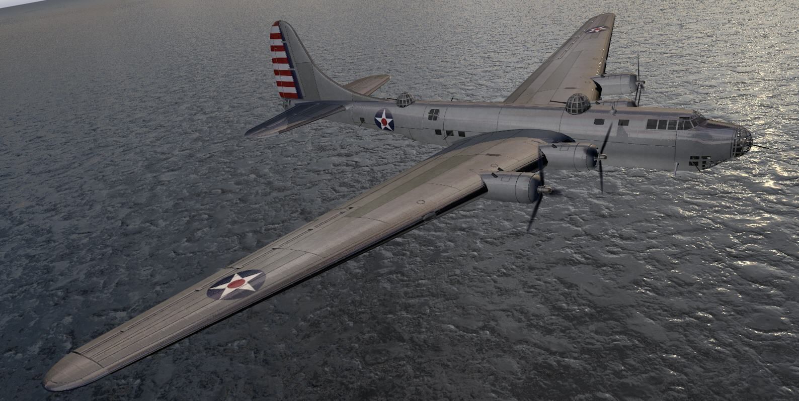 Douglas XB-19 Behemoth 3D model_8