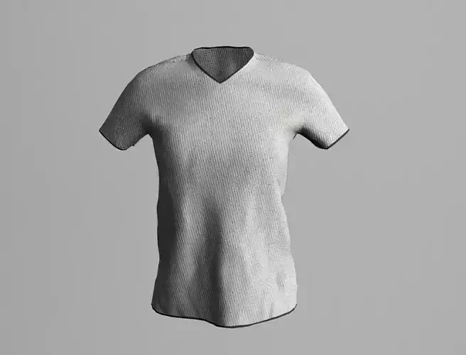 Low Poly T-shirt v neck t shirt