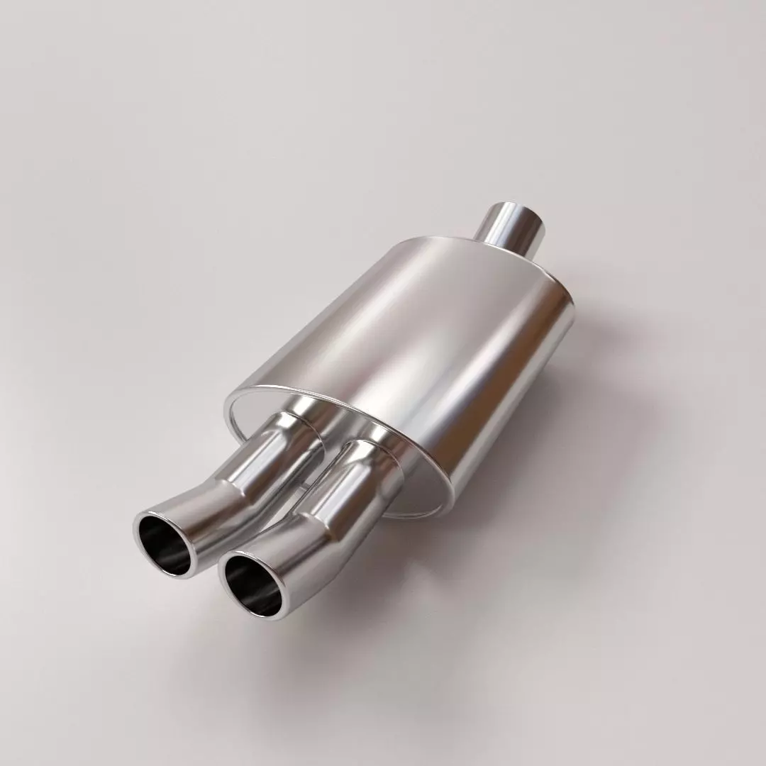 Exhaust Pipe 3D model_0