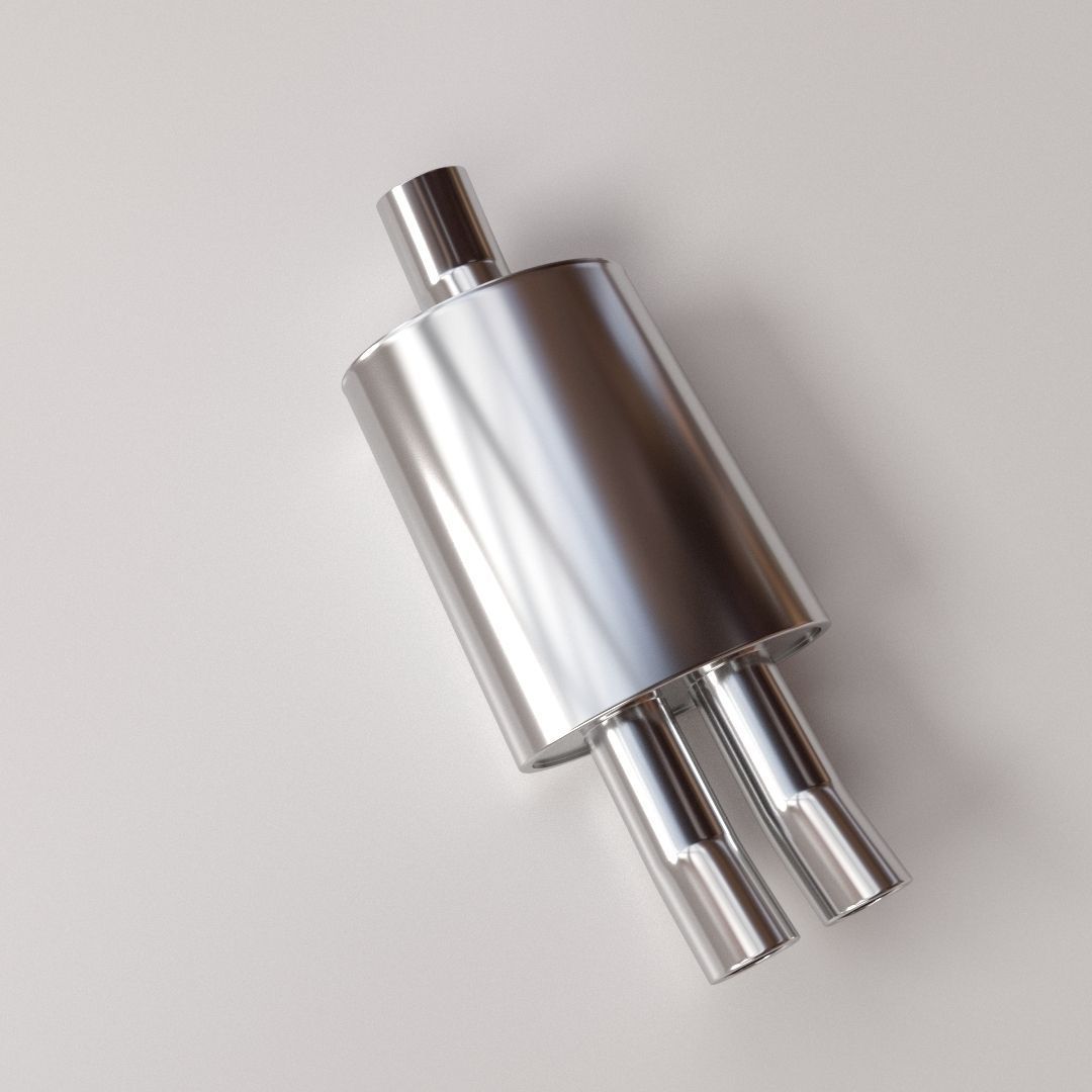 Exhaust Pipe 3D model_1