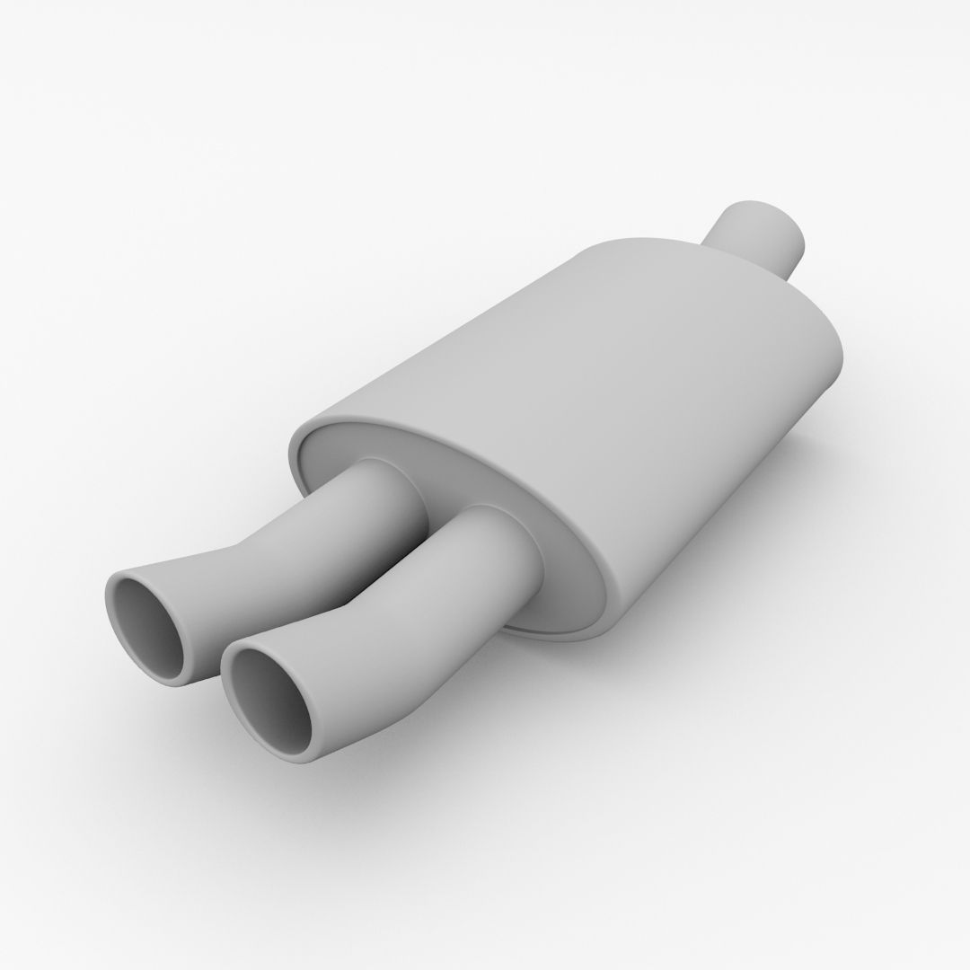 Exhaust Pipe 3D model_3