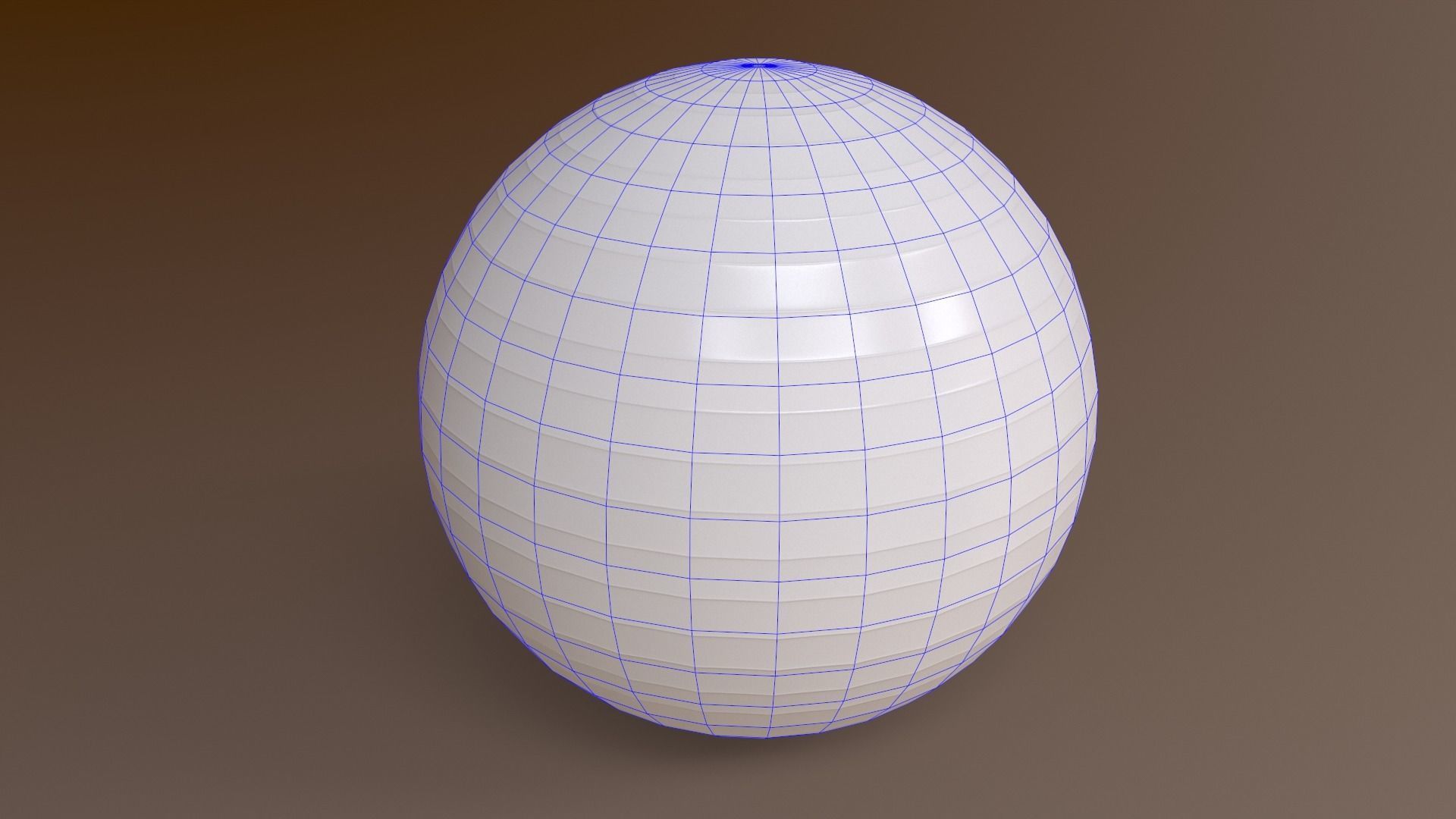 PBR Yoga Ball - Green Low-poly 3D model_11