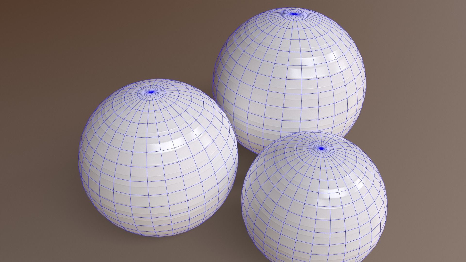 PBR Yoga Ball - Green Low-poly 3D model_21