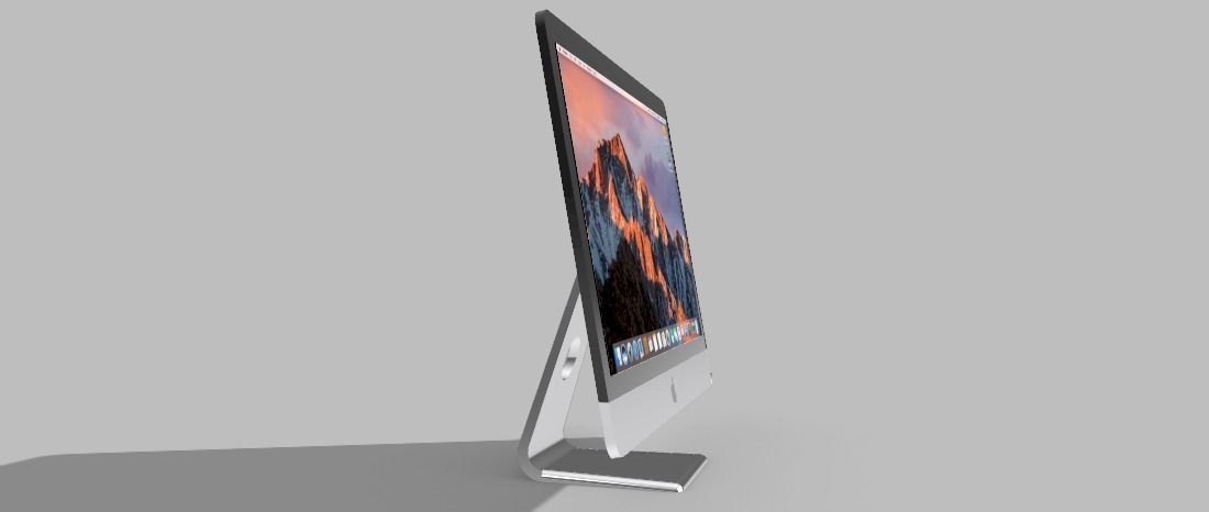 Apple Mac 3D model_2