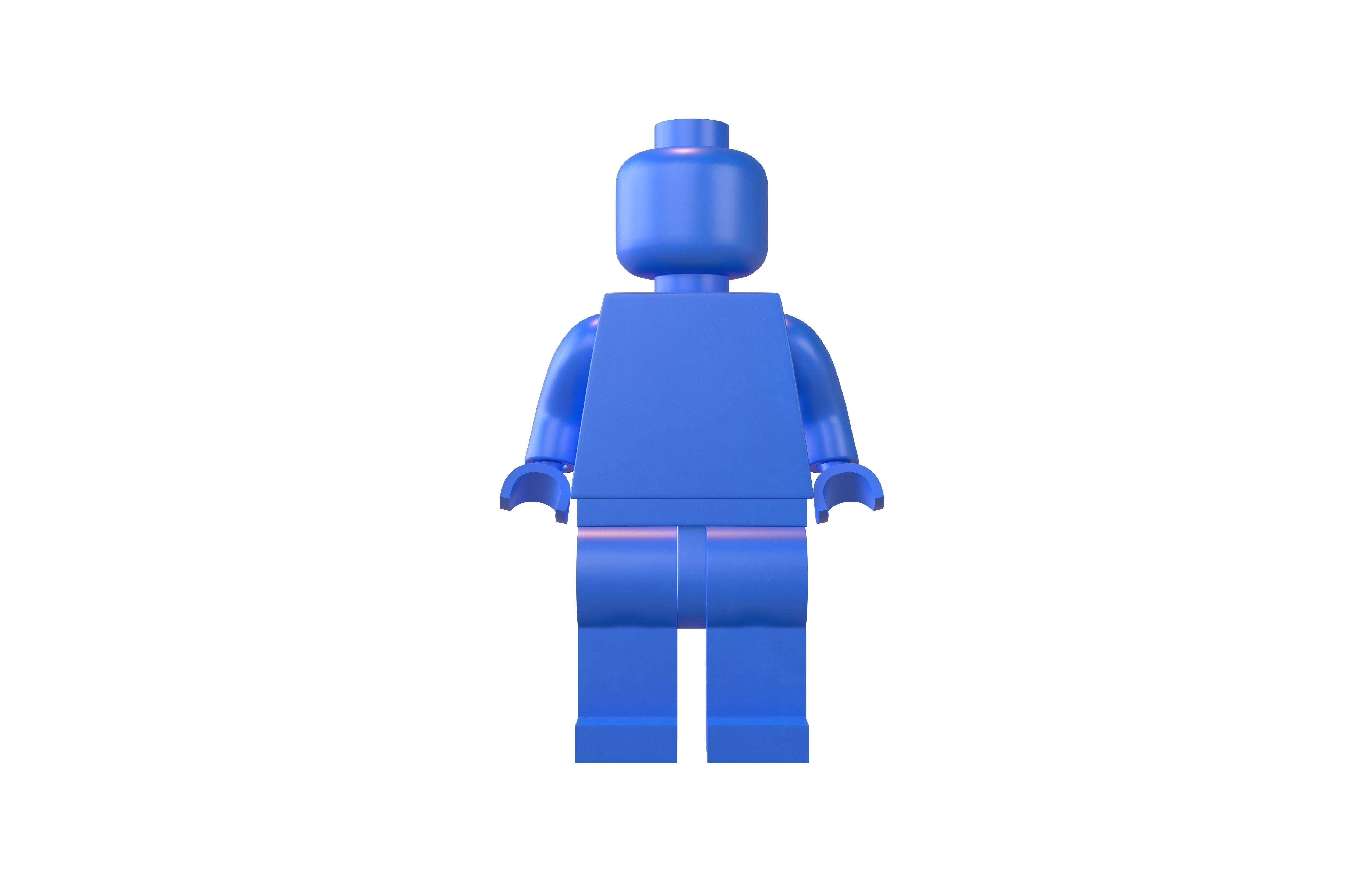 Lego Mini Figure v1 013 3D model_1