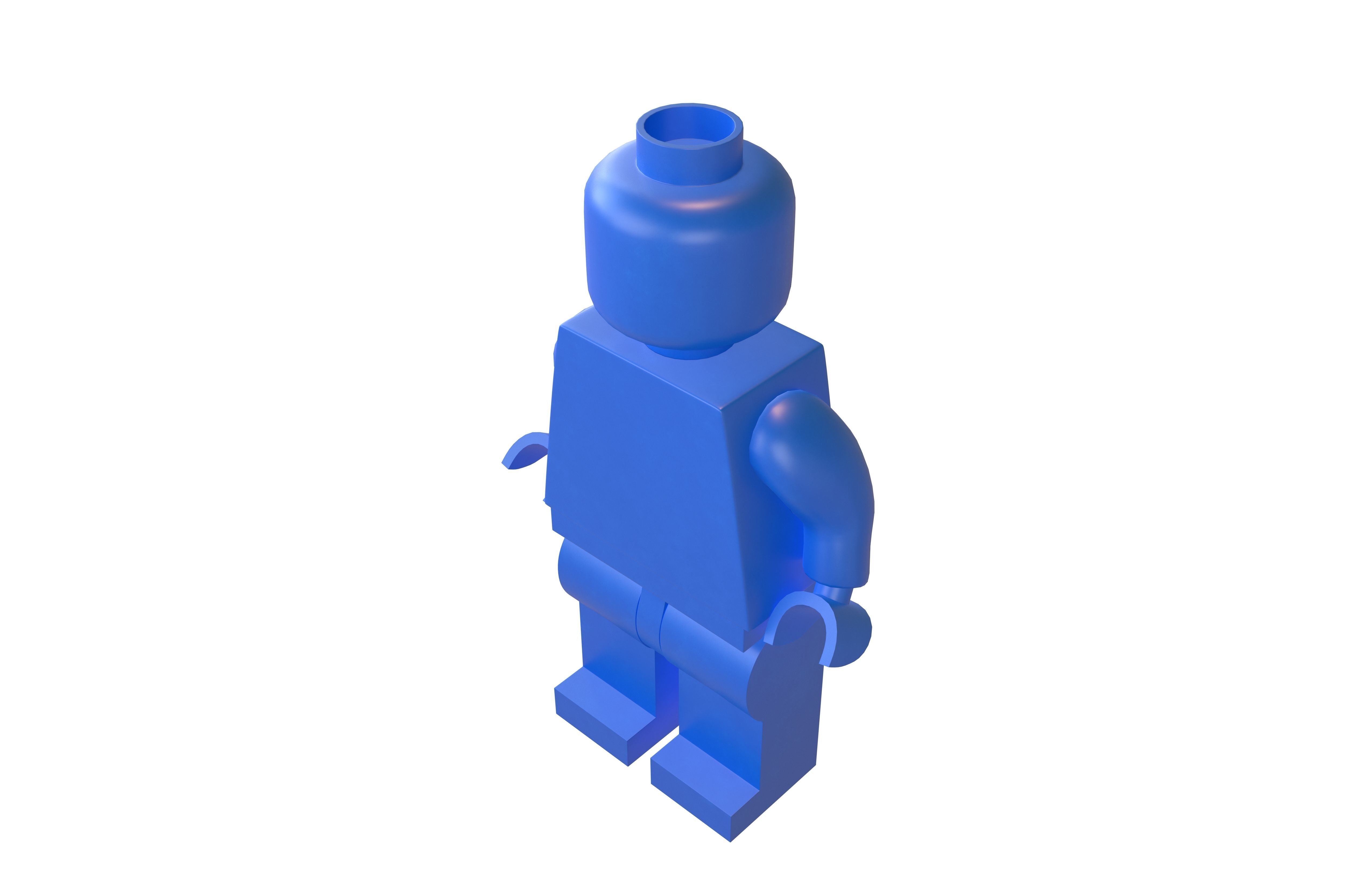Lego Mini Figure v1 013 3D model_3