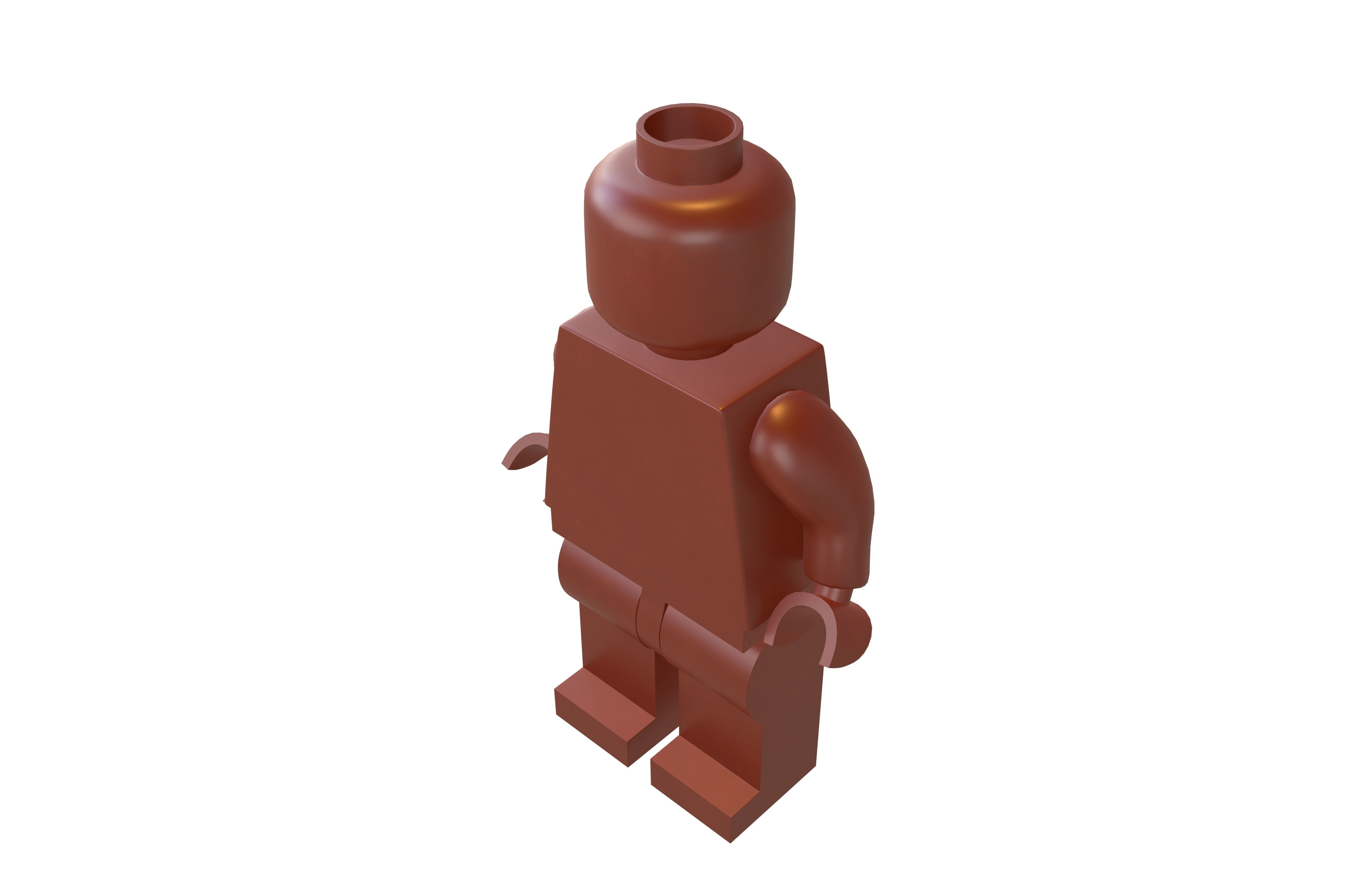 Lego Mini Figure v1 018 3D model_1