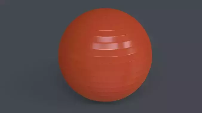 PBR Yoga Ball - Orange