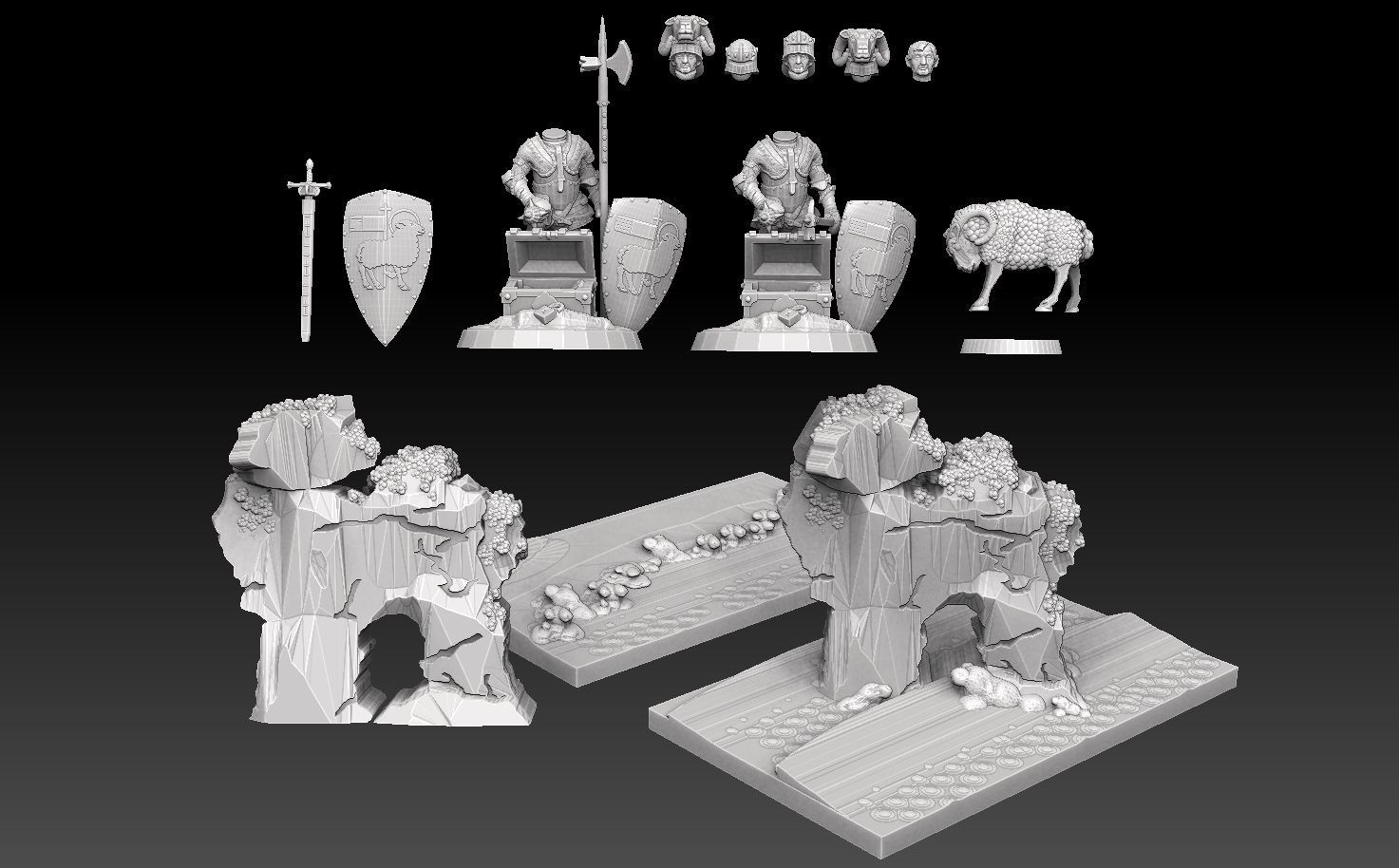 Knight of Gotland 3D print model_3