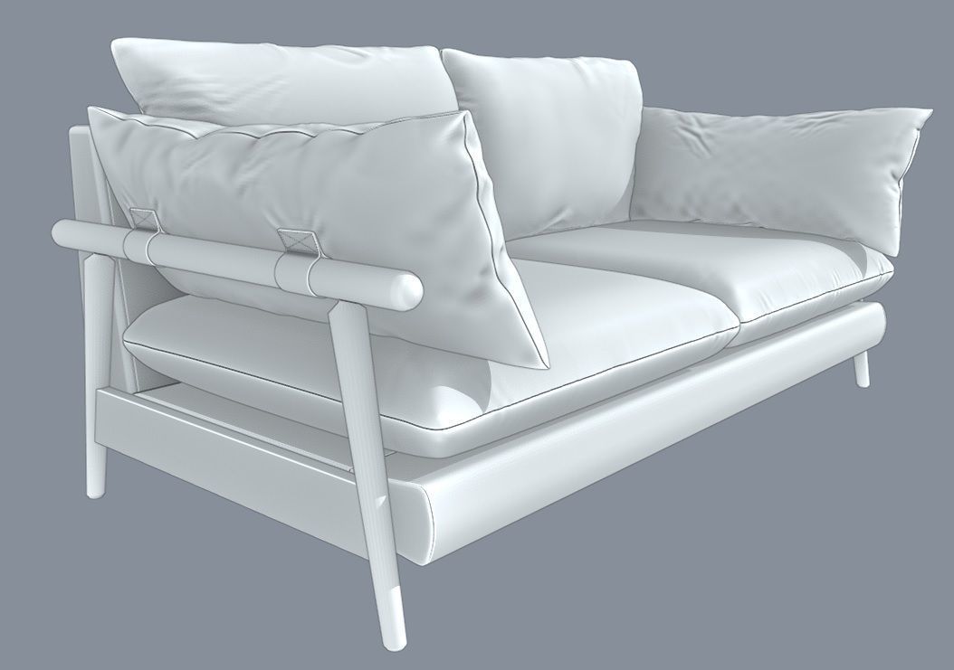 Hoxton sofa 3D model_14