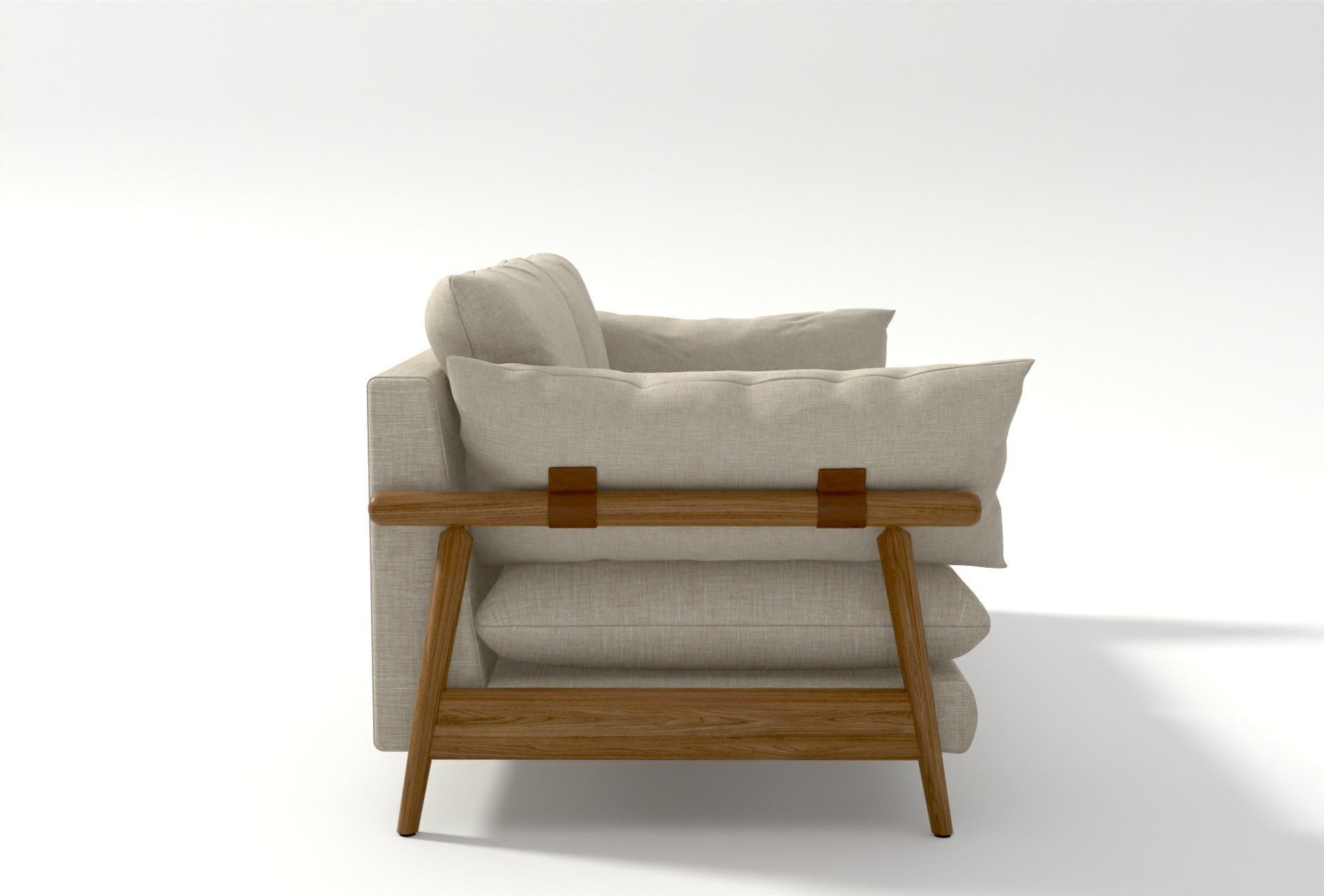 Hoxton sofa 3D model_4