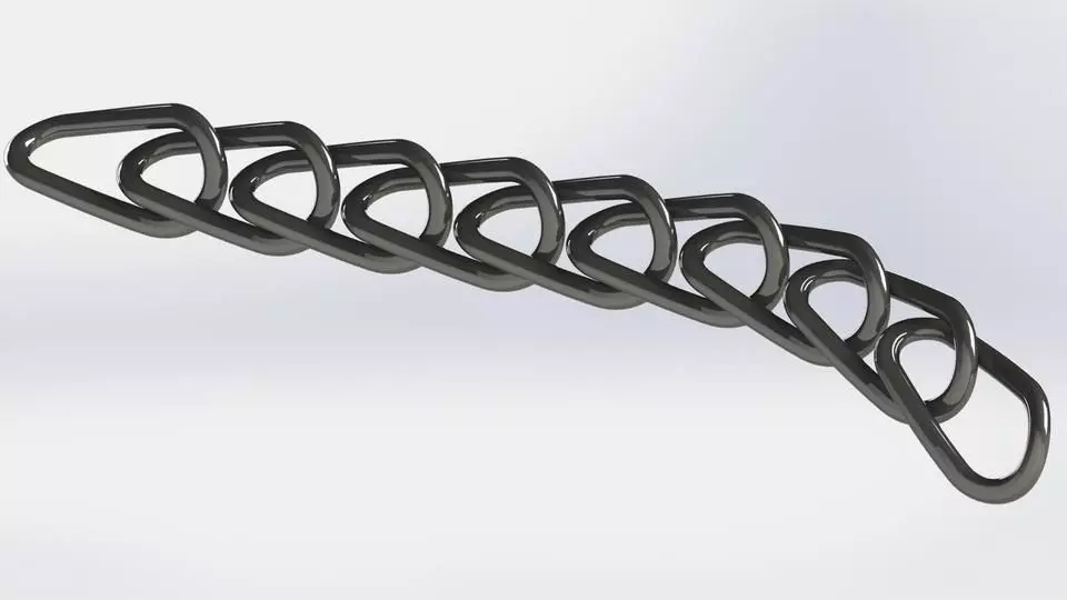 Chain Link Free 3D model_0