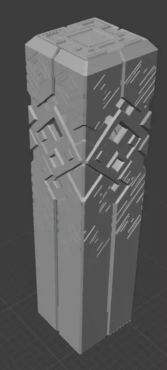 Genshin Impact Dominus Lapidis 3D model_0