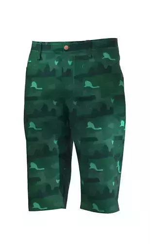 Sport camouflage shorts