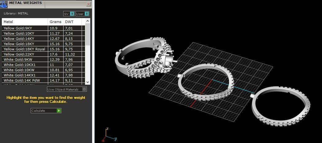361 Ring with a stone in the shape of a heart 3D print model_5
