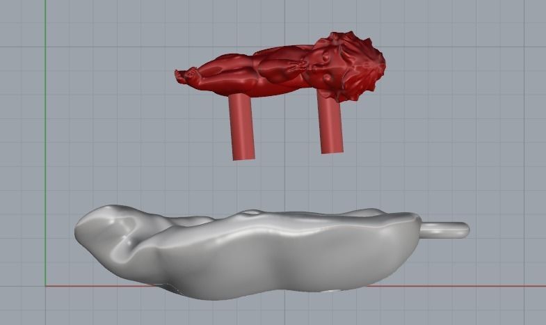 353 Pendant baby 3D print model_6