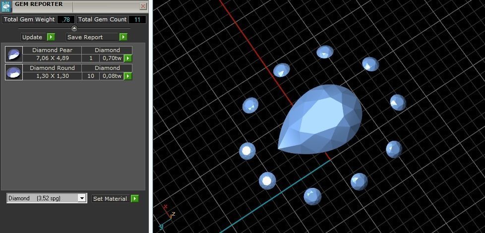 348 Ring with hearts 3D print model_8