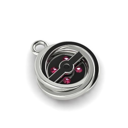 342 Pendant 3D print model_3