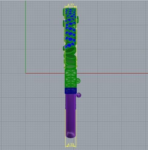 332 Bracelet 3D print model_6