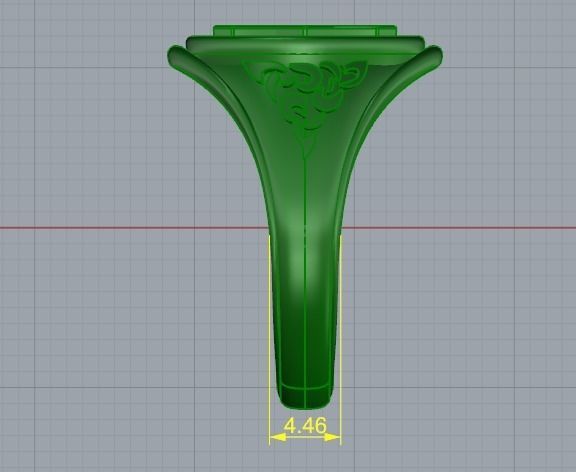 319 Mens ring with patterns 3D print model_6