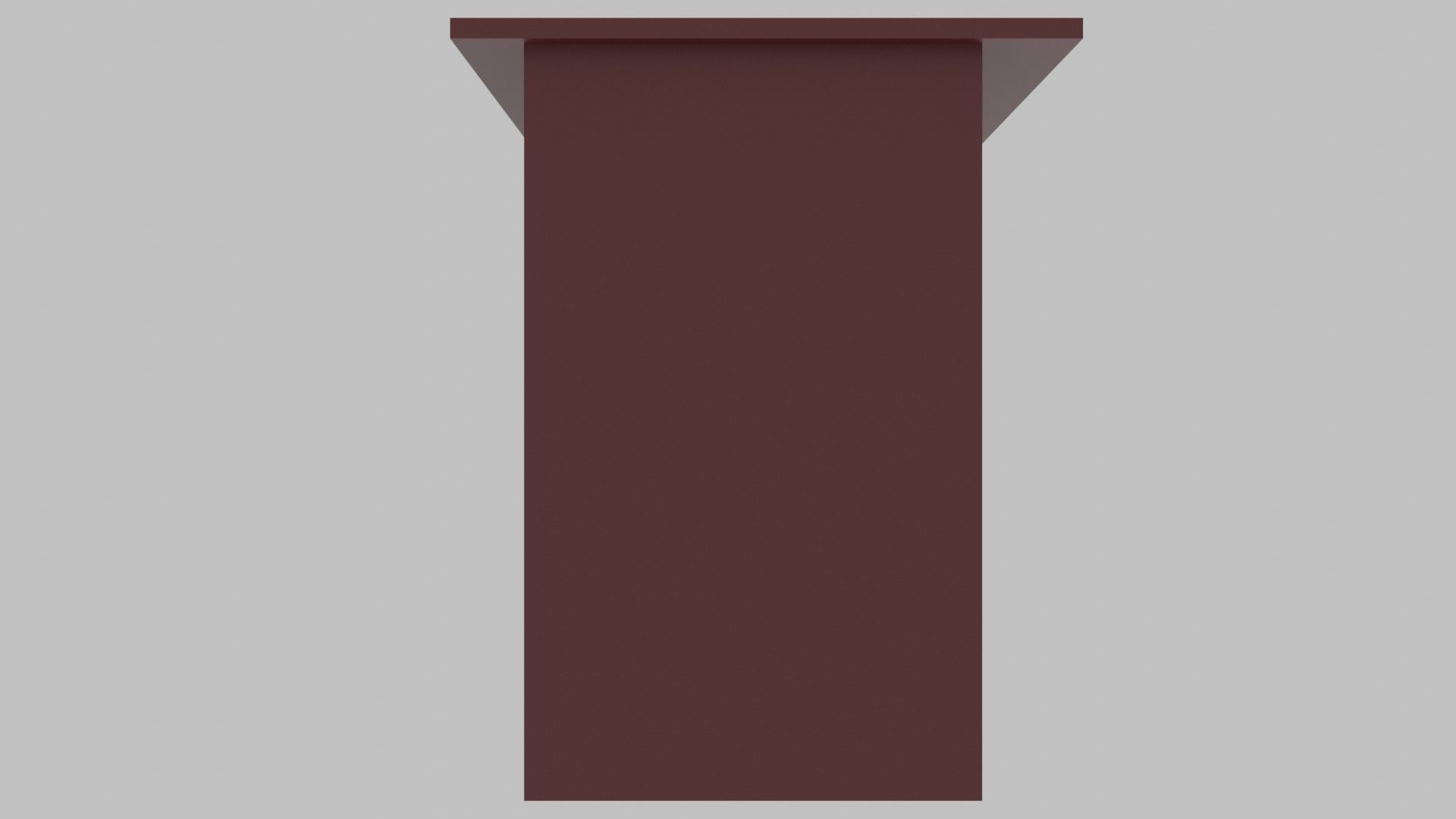 Writing desk Free 3D model_3