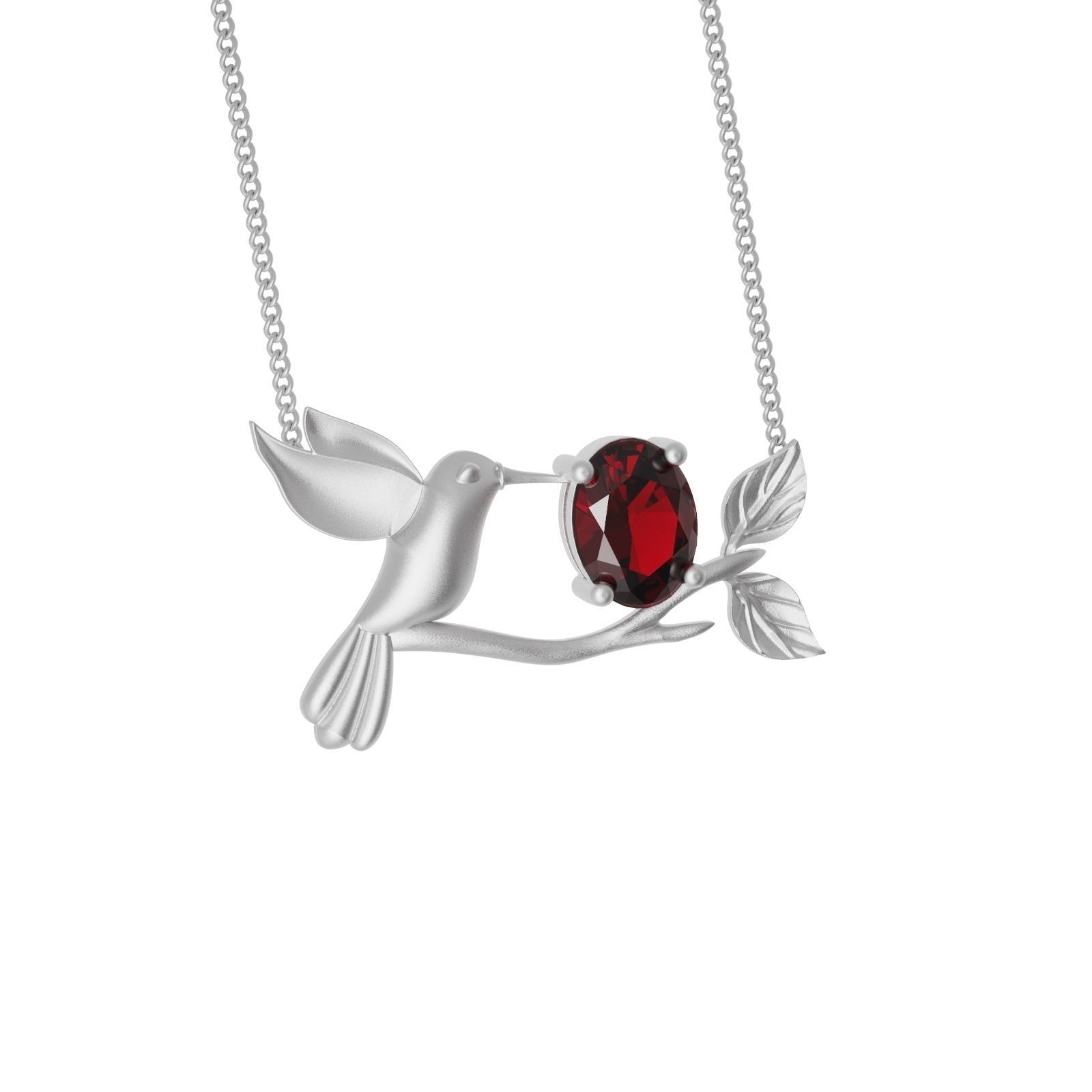 Bird Necklace 1 3D print model_2