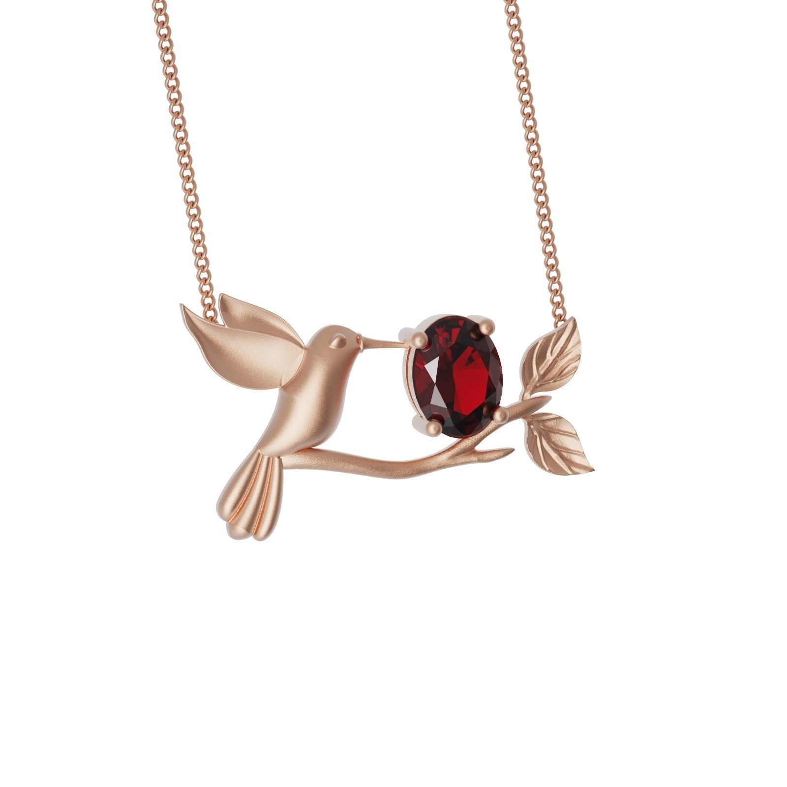 Bird Necklace 1 3D print model_1